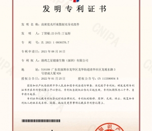 高密度光纤束散射光导光组件